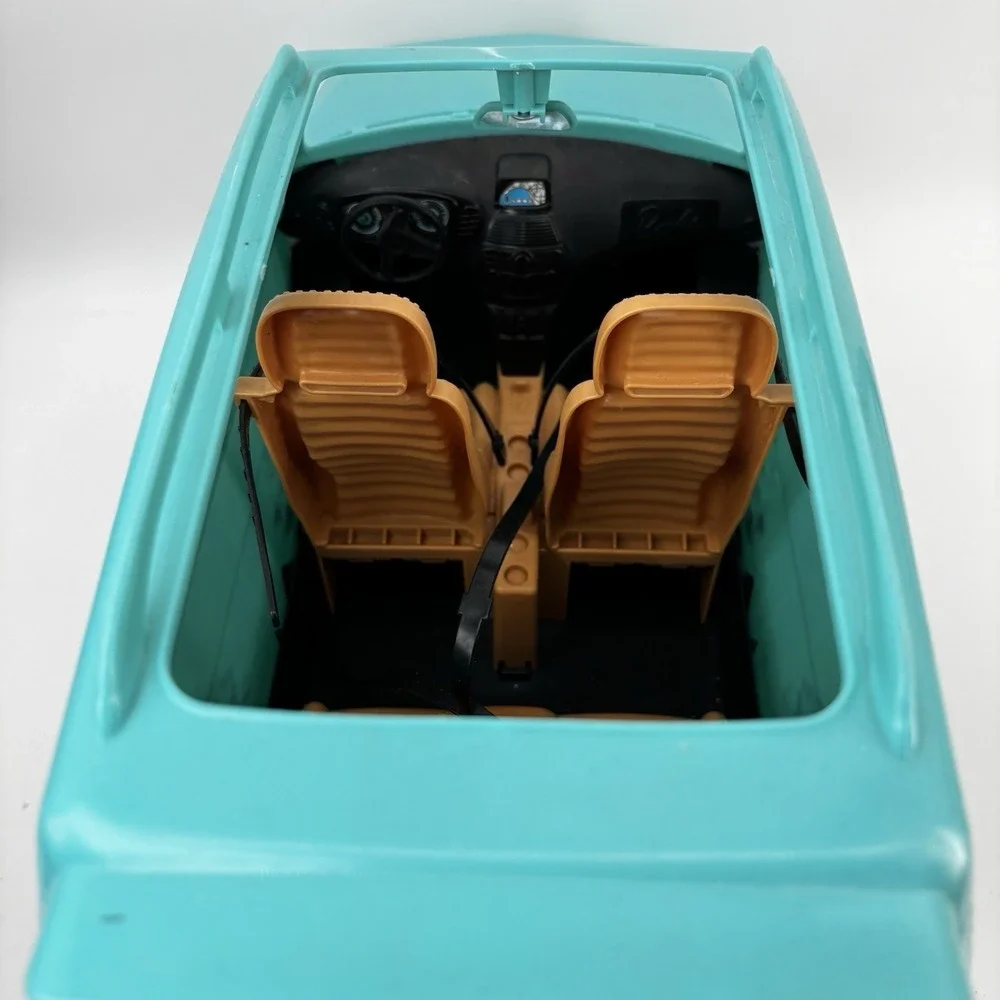 Mattel Barbie 2016 SUV Jeep Camping Fun Teal Off-Road Mudding Vehicle FGC99